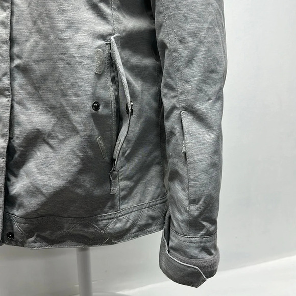 Roxy Billie JK Slate Jacket Coat Snow Ski Winter Dry Flight Gray Womens Size XS - Picture 8 of 13